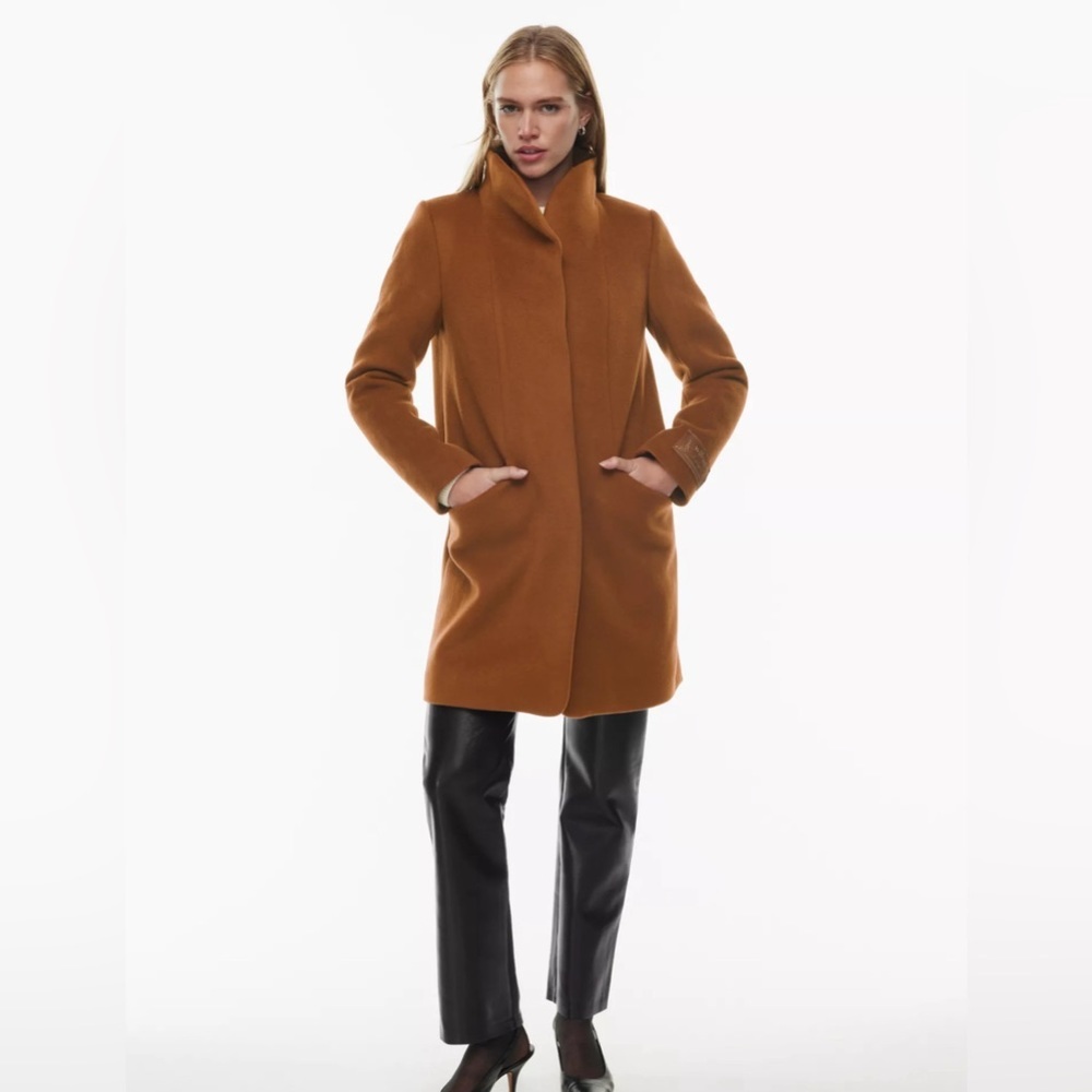 Aritzia Wilfred Cocoon Wool Coat XXS
